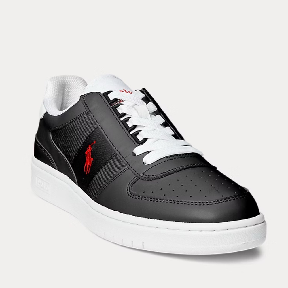 Polo by Ralph Lauren Court Leather Sneakers Sz 13